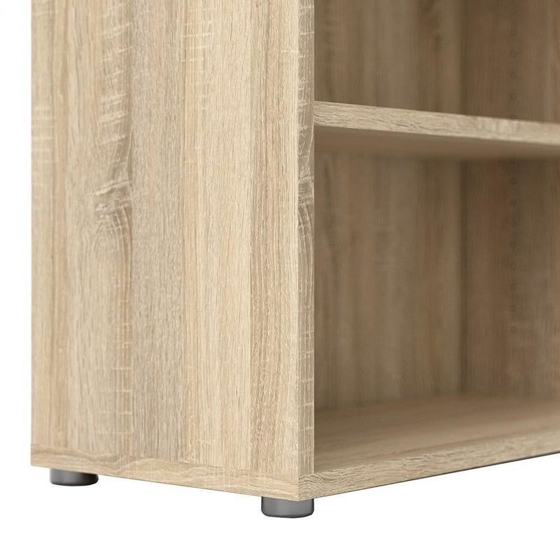FTG Bookcase Prima Bookcase 4 Shelves in Oak Bed Kings