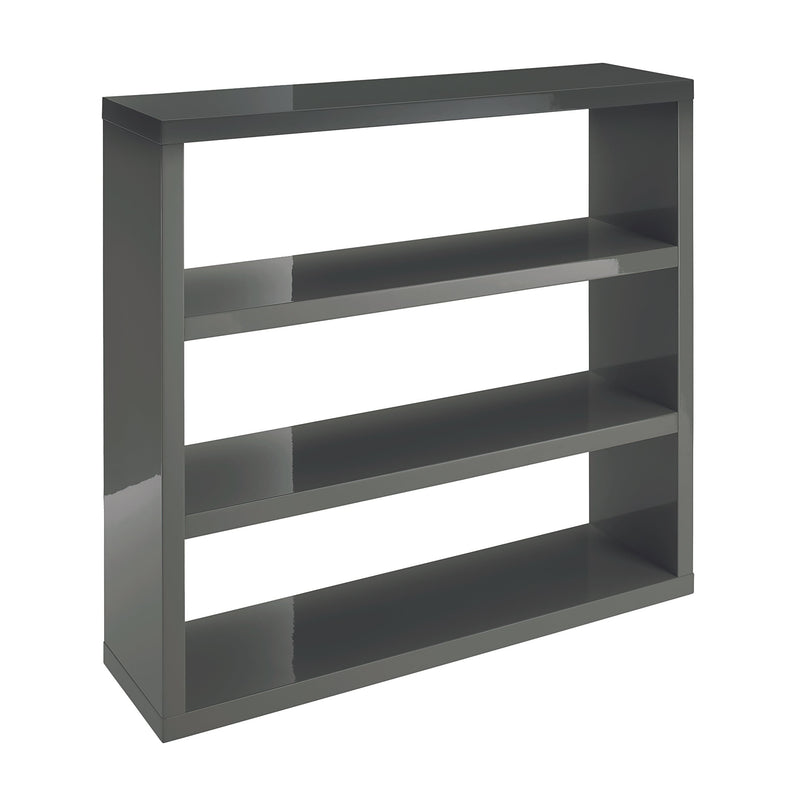 LPD Bookcase Puro Bookcase Charcoal Bed Kings