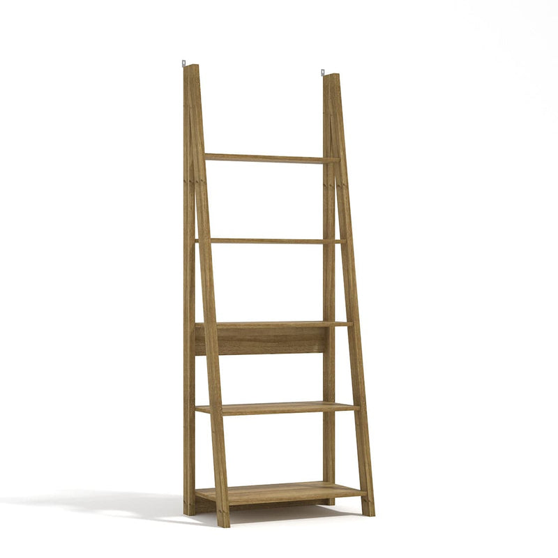 LPD Bookcase Tiva Ladder Bookcase Oak Bed Kings