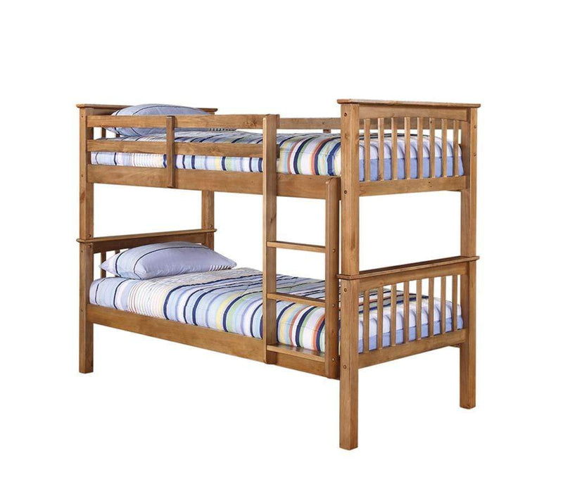 LPD Bunk Bed Leo Bunk Bed - Pine Bed Kings