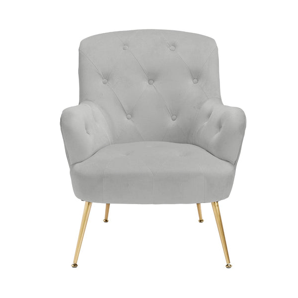 LPD Chair Aria Chair Grey Bed Kings
