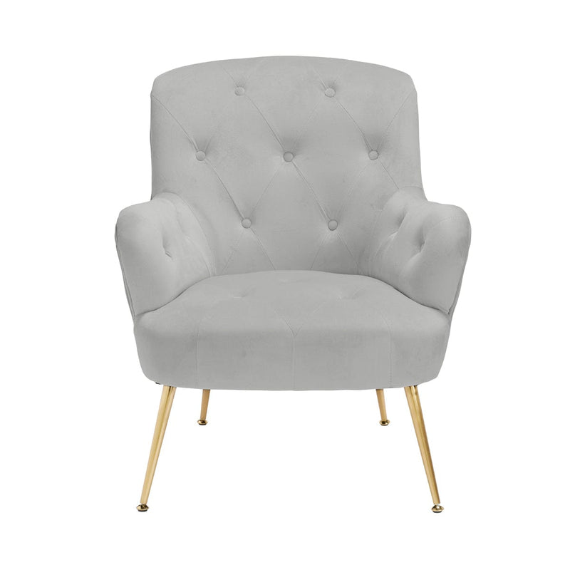 LPD Chair Aria Chair Grey Bed Kings