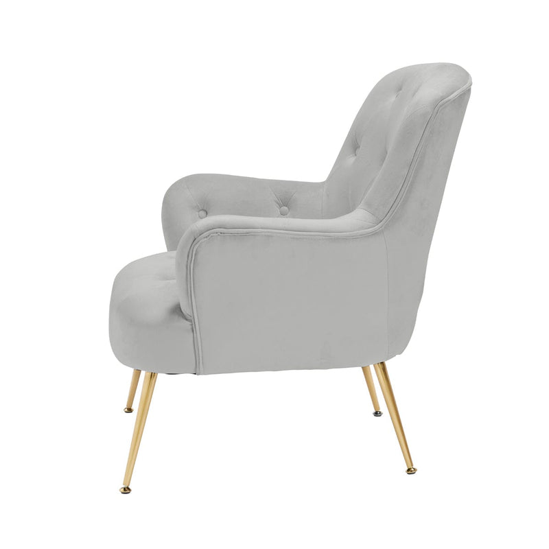 LPD Chair Aria Chair Grey Bed Kings
