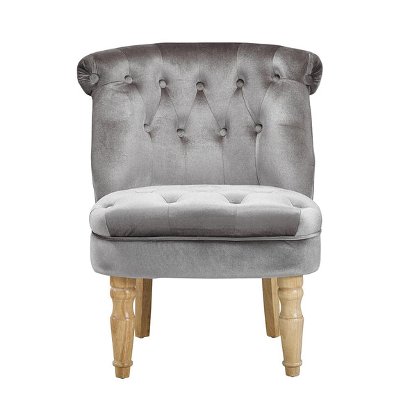 LPD Chair Charlotte Chair Silver Bed Kings