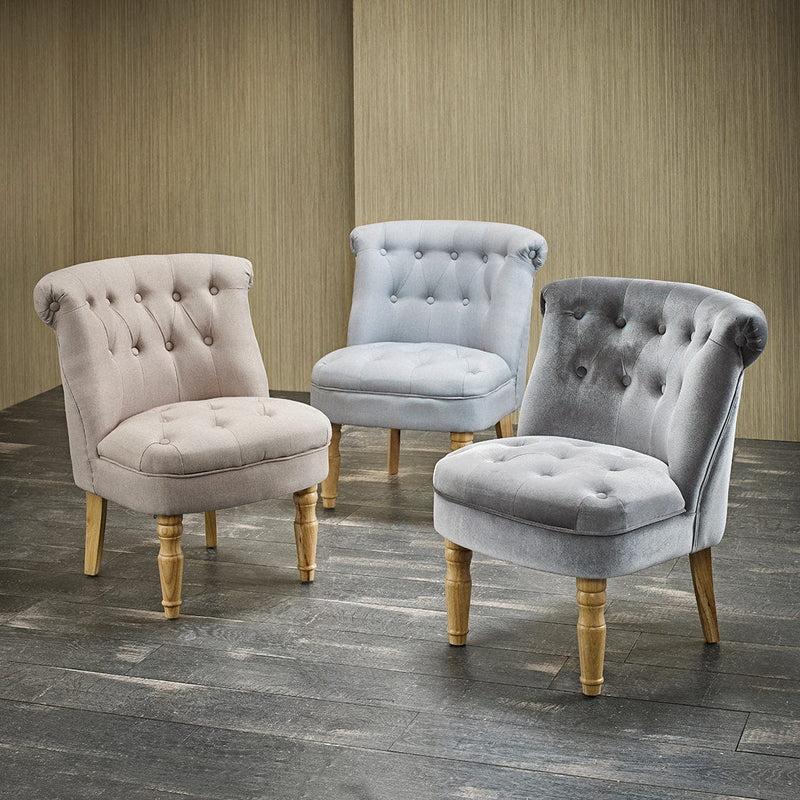 LPD Chair Charlotte Chair Silver Bed Kings