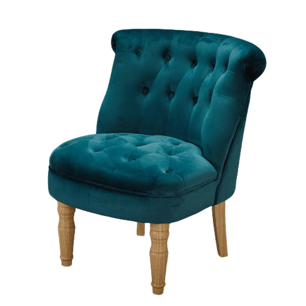 LPD Chair Charlotte Chair Teal Bed Kings