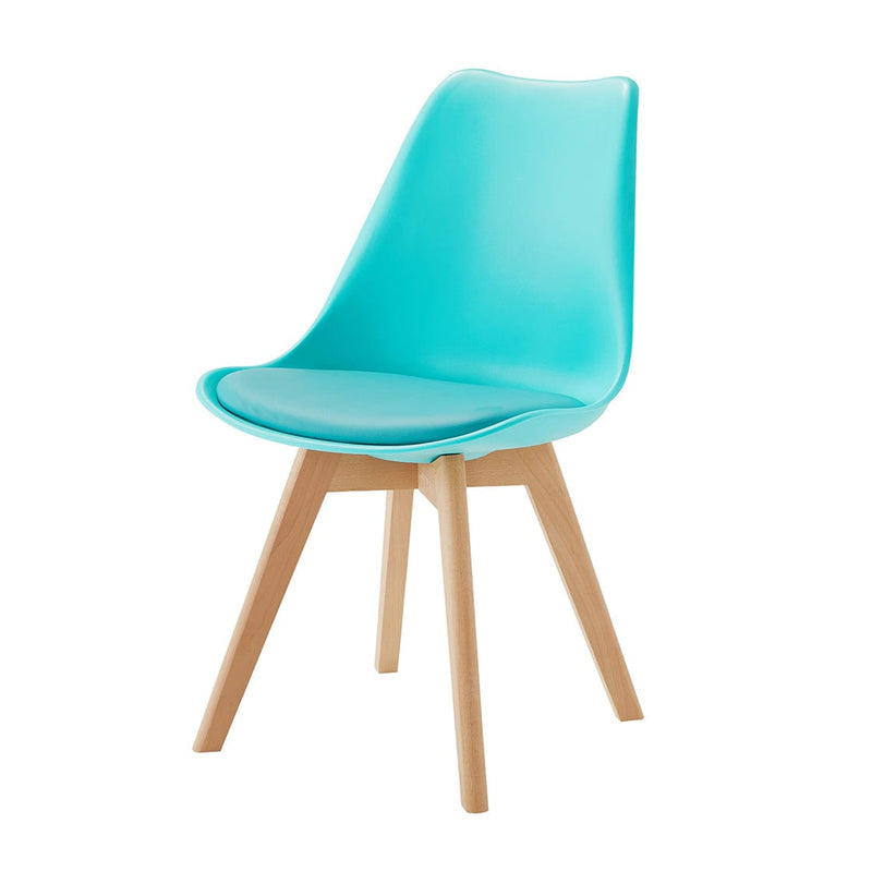 LPD Chair Louvre Chair Aqua (Pack of 2) Bed Kings