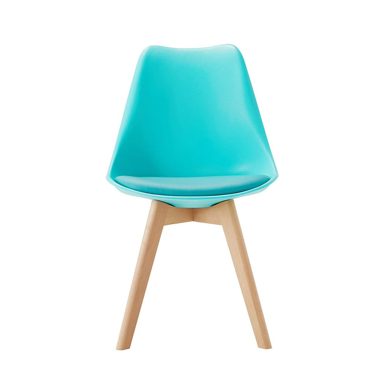 LPD Chair Louvre Chair Aqua (Pack of 2) Bed Kings