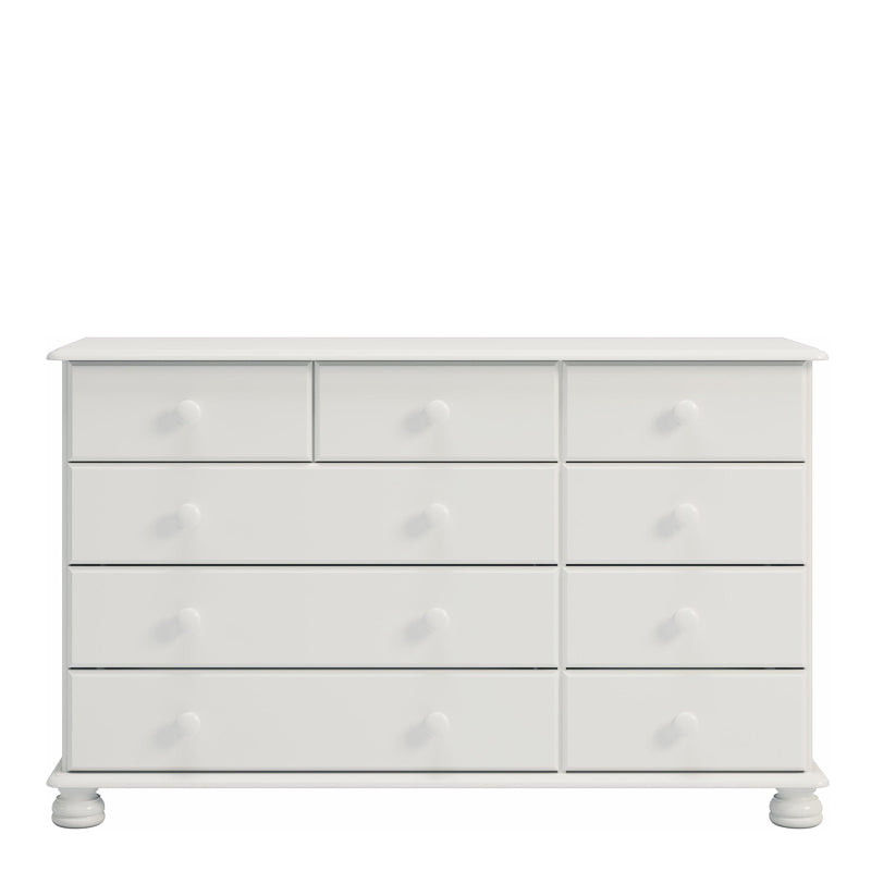 FTG Chest Of Drawers Richmond 2+3+4 Chest Off White Bed Kings