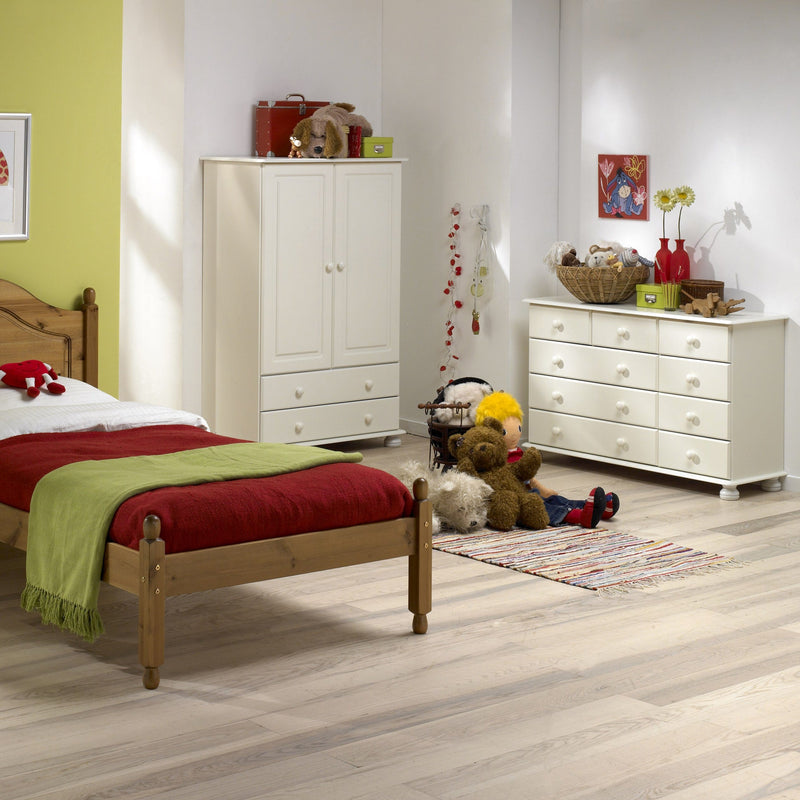 FTG Chest Of Drawers Richmond 2+3+4 Chest Off White Bed Kings