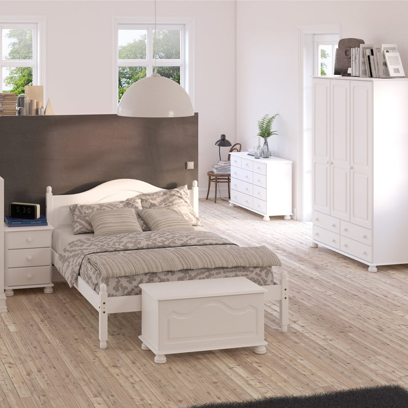 FTG Chest Of Drawers Richmond 2+3+4 Chest Off White Bed Kings