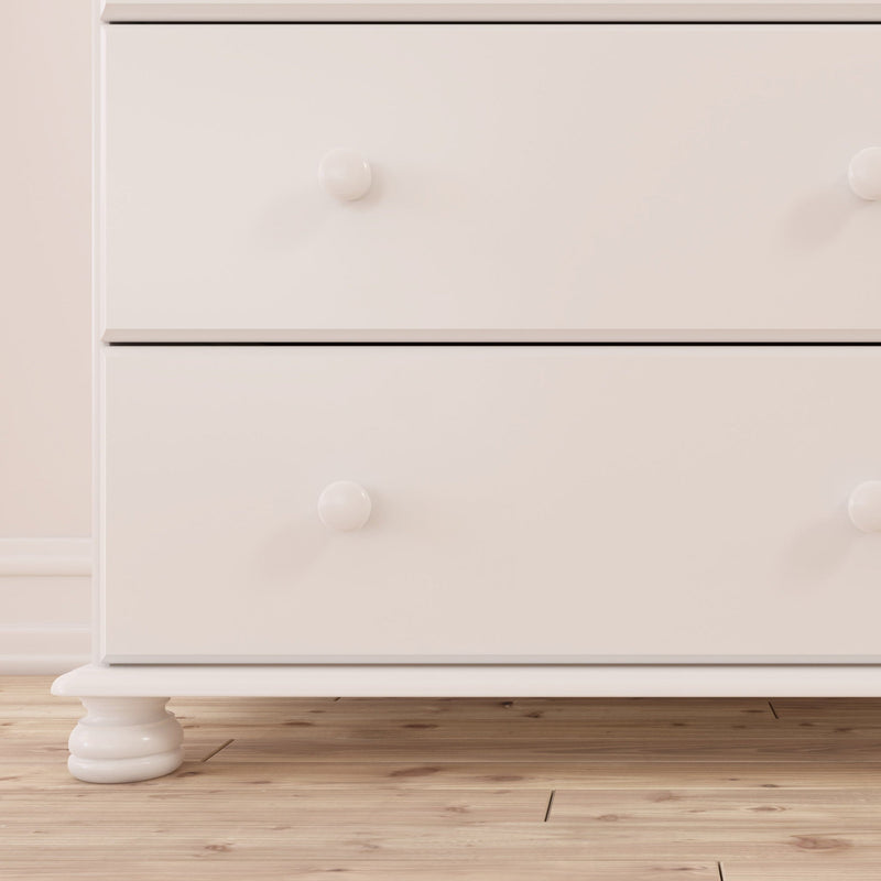 FTG Chest Of Drawers Richmond 2+3 Deep Chest White Bed Kings