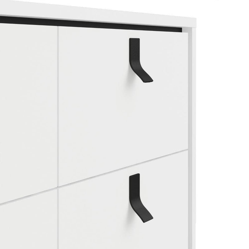 FTG Chest Of Drawers Ry Double Chest Of Drawers 6 Drawers In Matt White Bed Kings