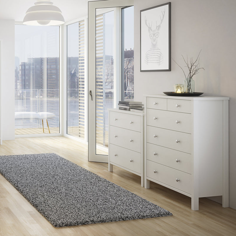 FTG Chest Of Drawers Tromso 3 Drawer Chest Off White Bed Kings