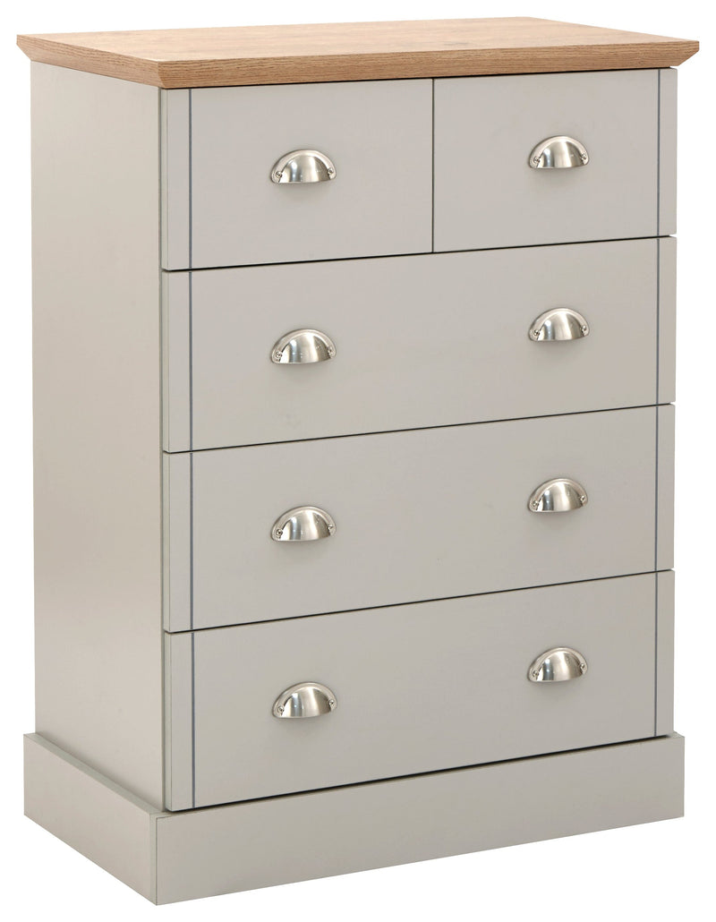 GFW Chest Of Drawers Kendal 2 + 3 Drawer Chest Bed Kings