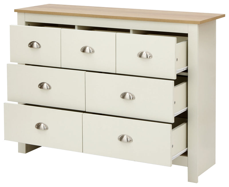 GFW Chest Of Drawers Lancaster Merchants Chest Cream Bed Kings