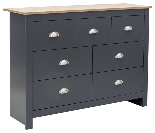 GFW Chest Of Drawers Lancaster Merchants Chest Slate Blue Bed Kings