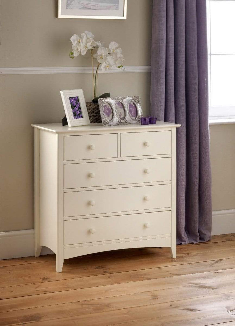 Julian Bowen Chest Of Drawers Cameo 3+2 Chest Bed Kings