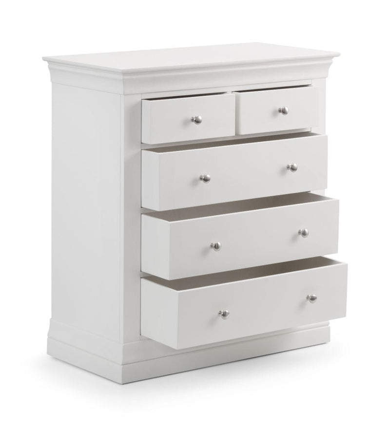 Julian Bowen Chest Of Drawers Clermont 3+2 Drawer Chest Bed Kings