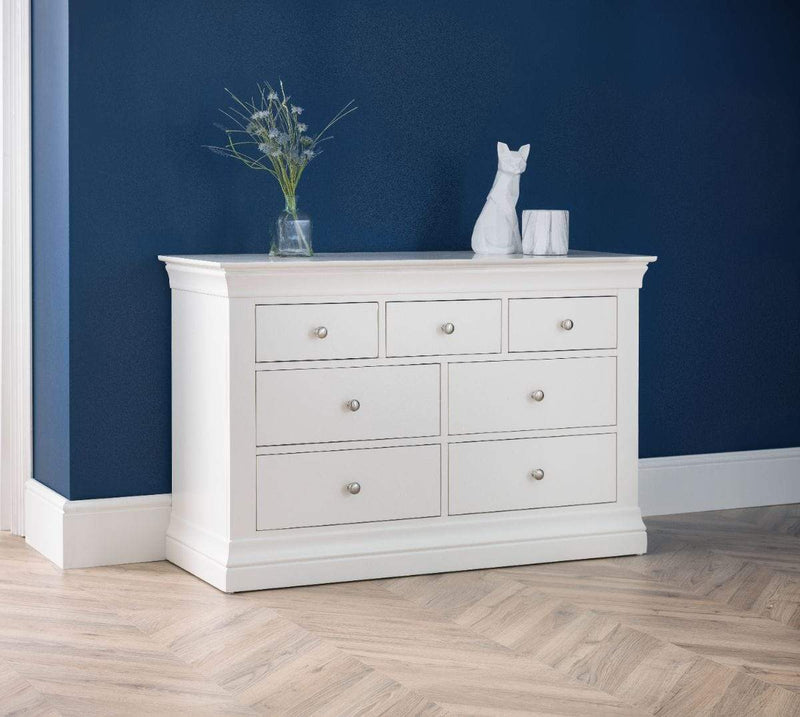 Julian Bowen Chest Of Drawers Clermont 4+3 Drawer Chest Bed Kings