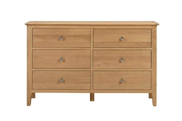 Julian Bowen Chest Of Drawers Cotswold 6 Drawer Wide Chest Bed Kings