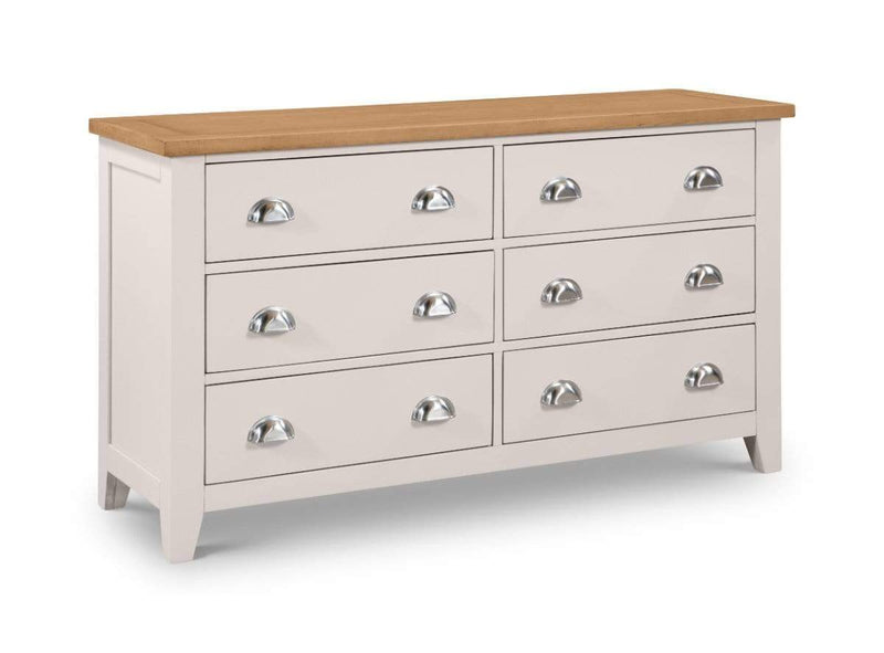 Julian Bowen Chest Of Drawers Richmond 6 Drawer Wide Chest Bed Kings