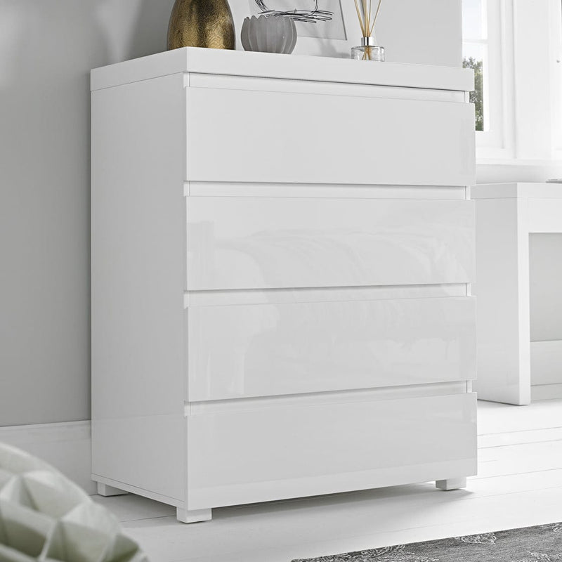 LPD Chest Of Drawers Puro White Chest Of Drawers Bed Kings