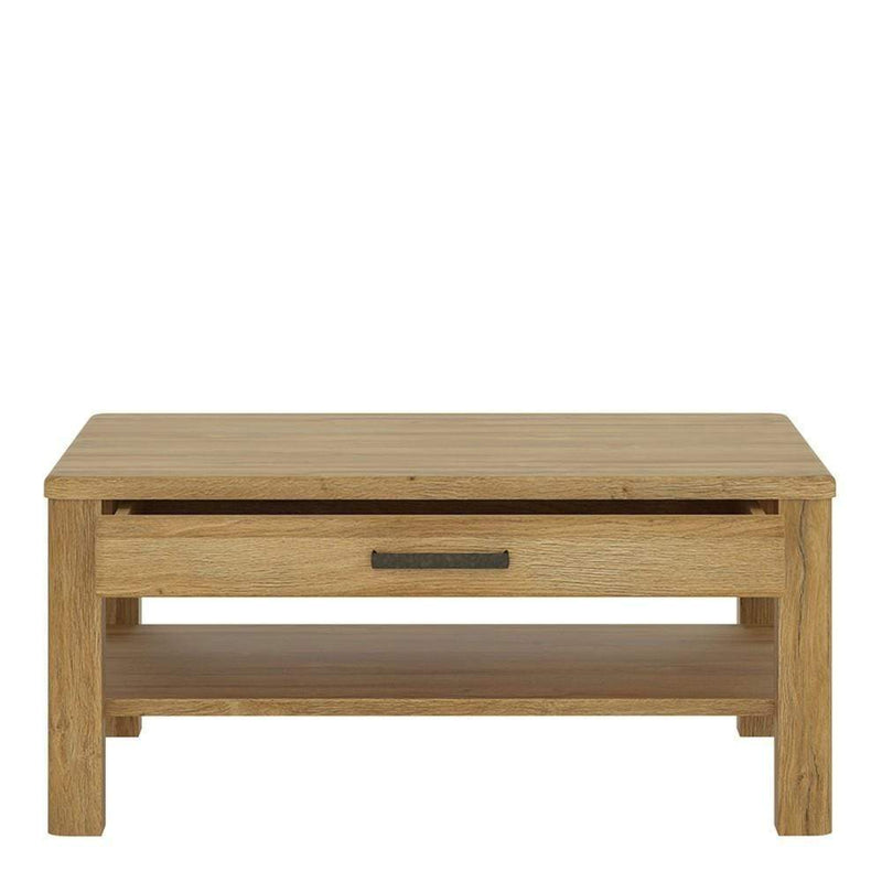 FTG Coffee Table Cortina - 1 drawer coffee table - Grandson Oak Bed Kings