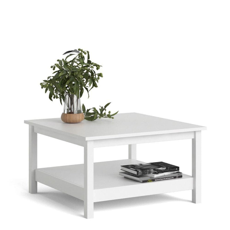 FTG Coffee Table Madrid Coffee Table In White Bed Kings