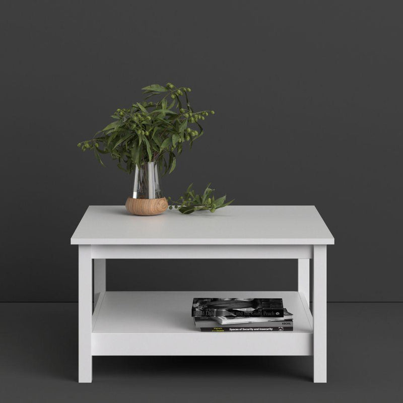 FTG Coffee Table Madrid Coffee Table In White Bed Kings