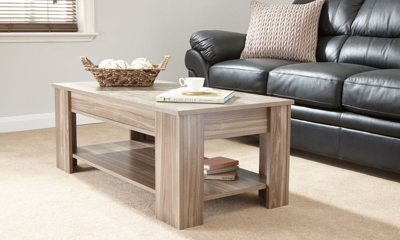 GFW Coffee Table Lift Up Coffee Table Walnut Bed Kings