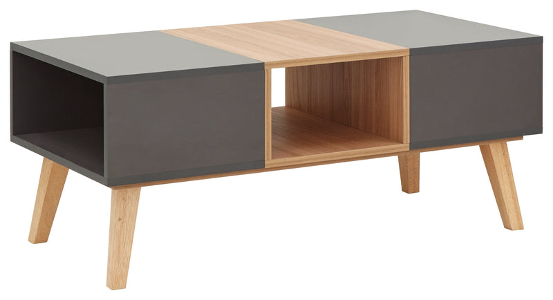 GFW Coffee Table Modena Simple Coffee Table Grey Bed Kings
