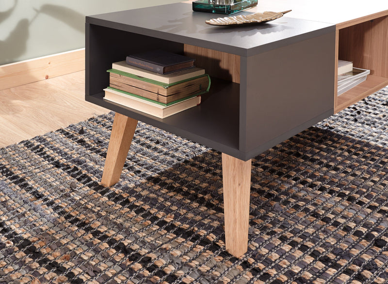 GFW Coffee Table Modena Simple Coffee Table Grey Bed Kings