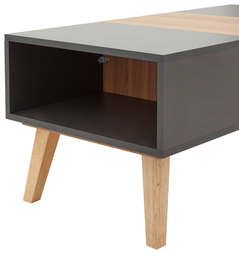 GFW Coffee Table Modena Simple Coffee Table Grey Bed Kings