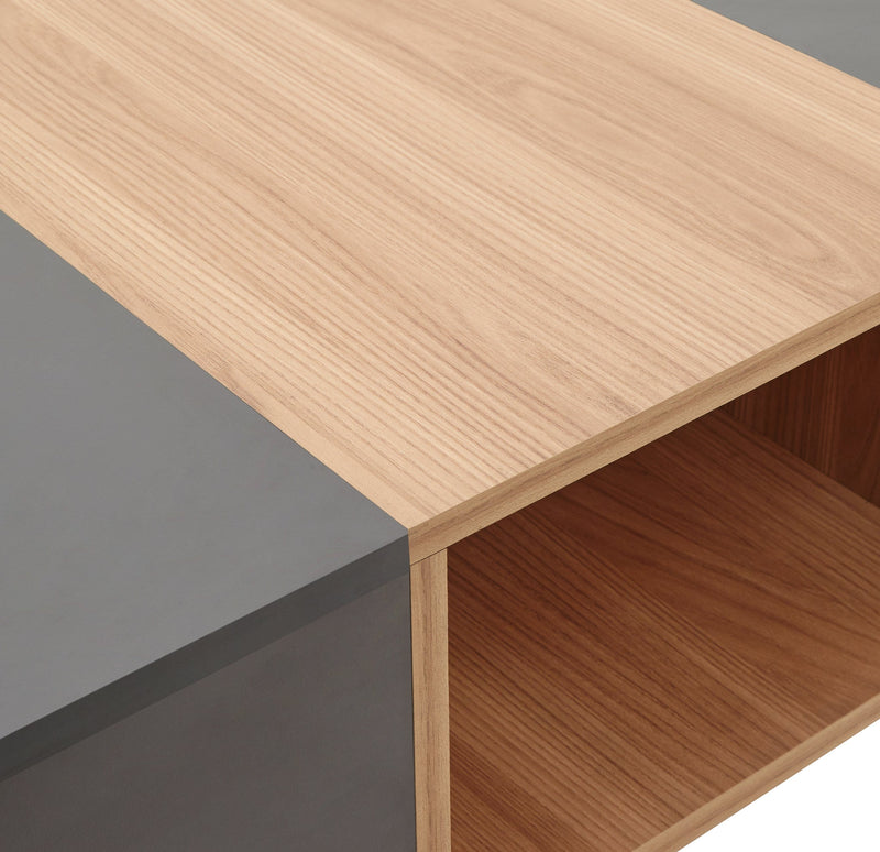 GFW Coffee Table Modena Simple Coffee Table Grey Bed Kings