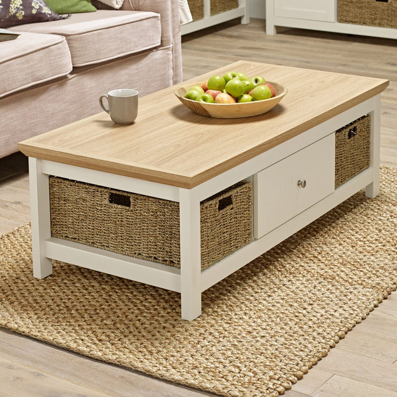 LPD Coffee Table Cotswold Coffee Table Cream Bed Kings