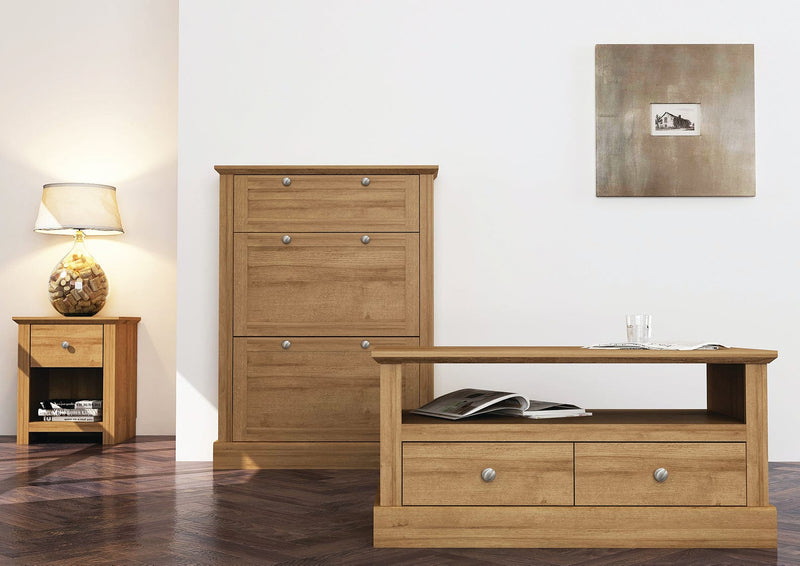 LPD Coffee Table Devon Coffee Table Oak Bed Kings