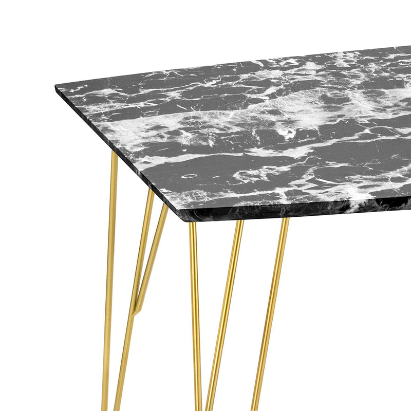 LPD Coffee Table Fusion Coffee Table Black Marble Bed Kings