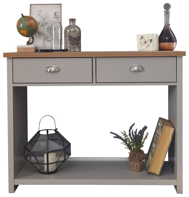GFW Console Table Lancaster Console Hall Table Grey Bed Kings
