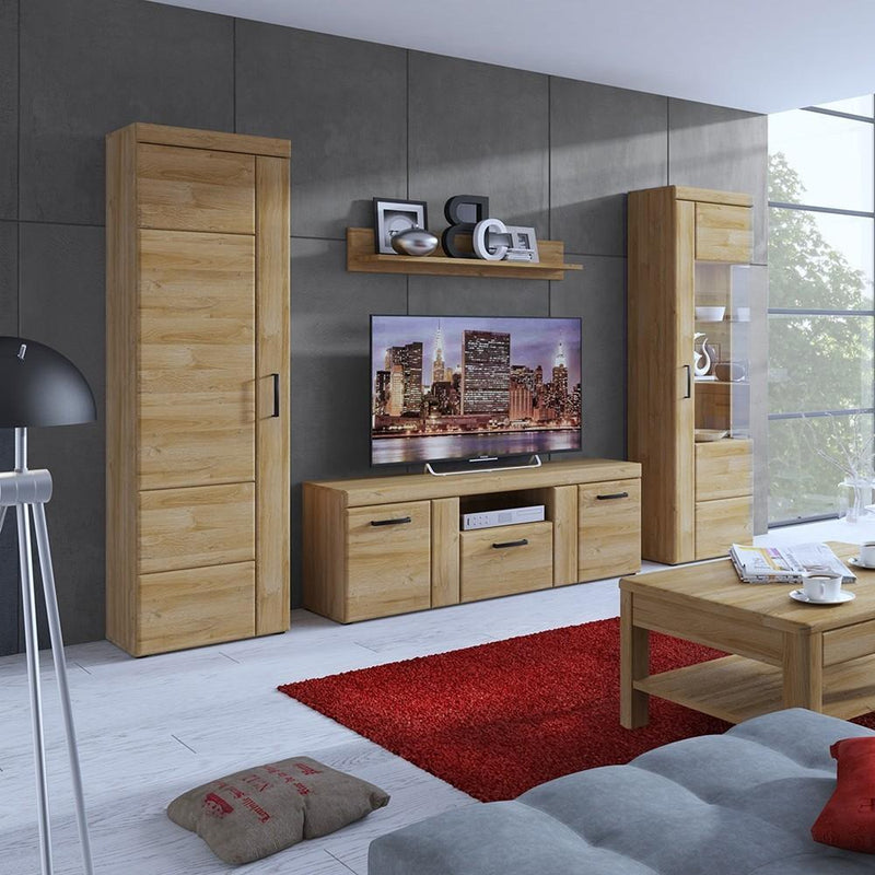 FTG Cupboard Cortina Tall cupboard (LH) Grandson Oak Bed Kings