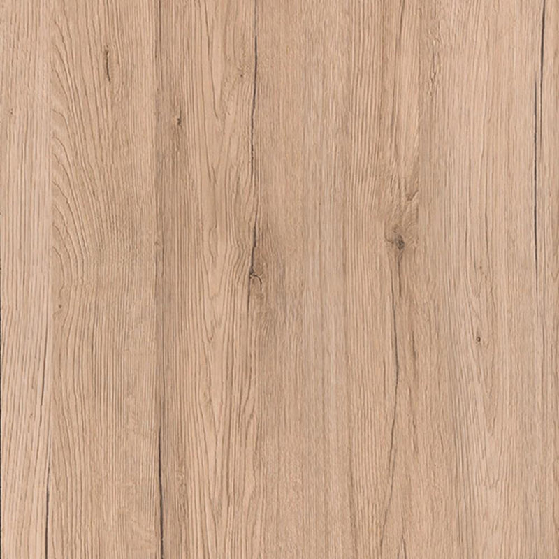 FTG Cupboard Kensington Tall Narrow 2 Door Cupboard Oak with dark Trim Melamine Bed Kings