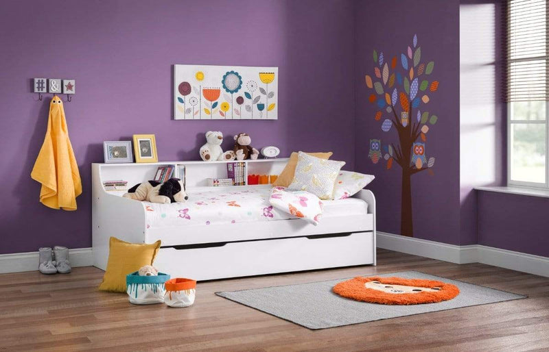 Julian Bowen Day Bed Grace Pure White Daybed Only Bed Kings