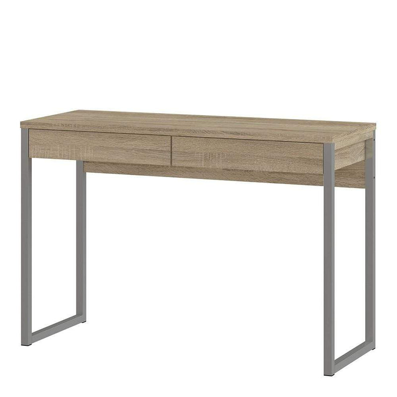 Function Plus - Desk 2 Drawers in Oak
