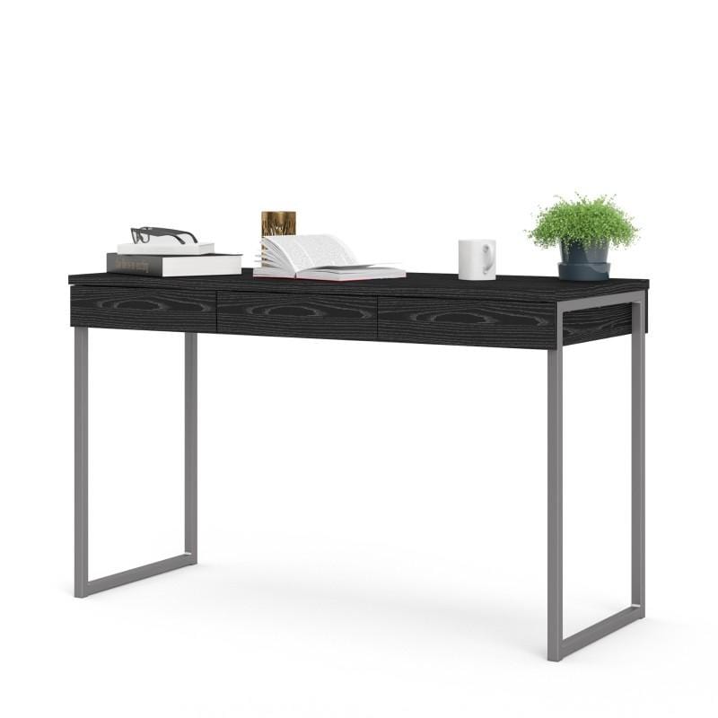 FTG Desk Function Plus Desk 3 Drawers in Black Bed Kings
