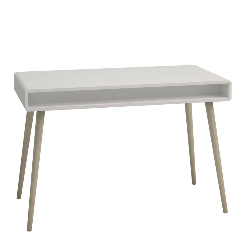 FTG Desk Softline Standard Desk Off White Bed Kings