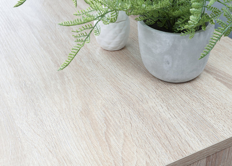 GFW Desk Telford Computer Desk Light Oak & Grey Bed Kings