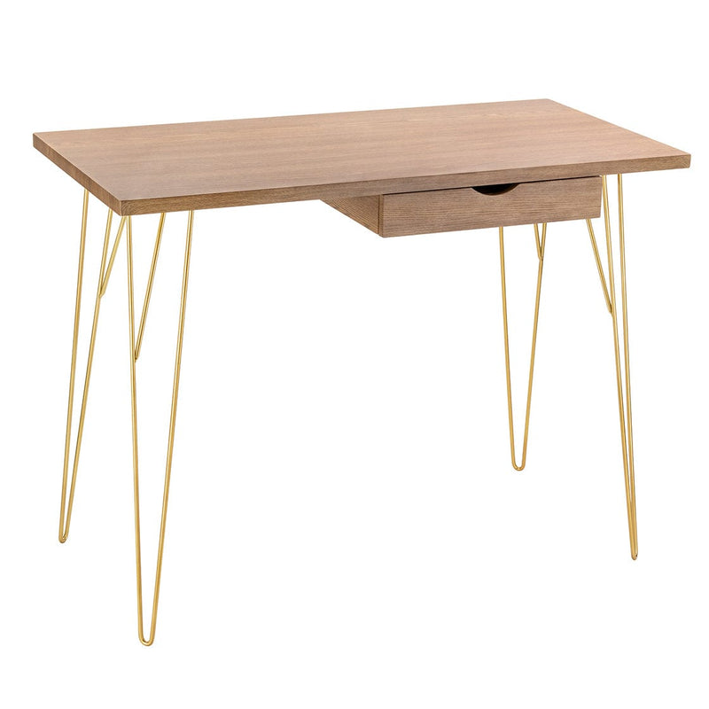 LPD Desk Fusion Desk Oak - From LPD Bed Kings