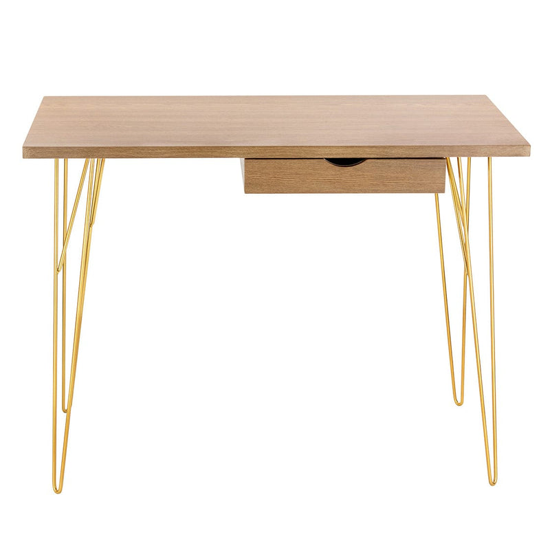 LPD Desk Fusion Desk Oak - From LPD Bed Kings