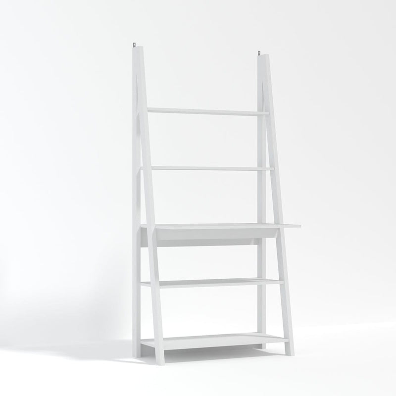 LPD Desk Tiva Ladder Desk White Bed Kings