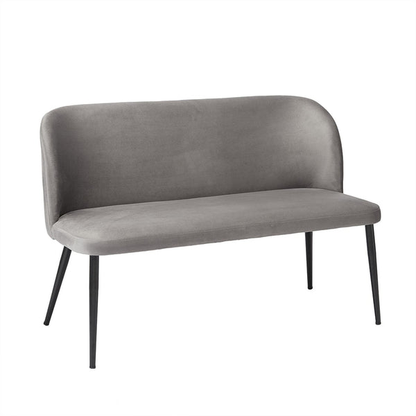 LPD Dining Chair Zara Dining Bench Grey - From LPD Bed Kings